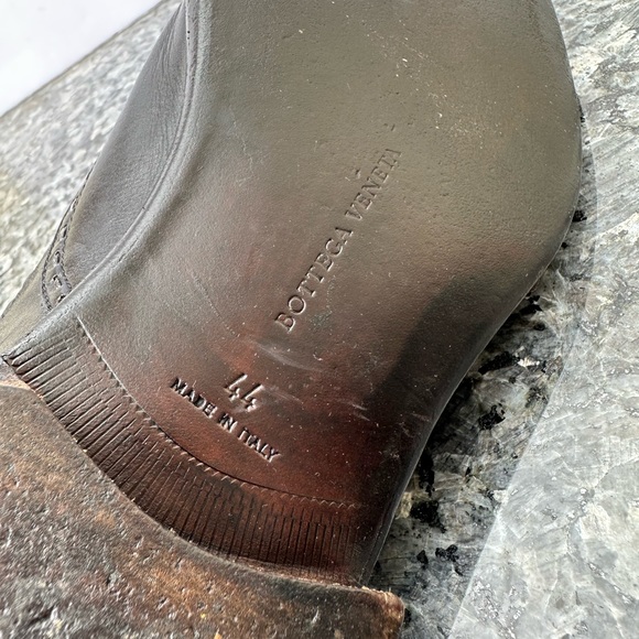 Bottega Veneta Italy Wingtip Oxford Dress Shoes Mens EUR 44 - Picture 11 of 14